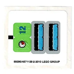 Sticker Sheet for Set 8188-1 / [No Color/Any Color]