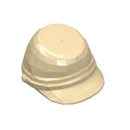 Hat / Kepi / Cavalry Cap / Tan