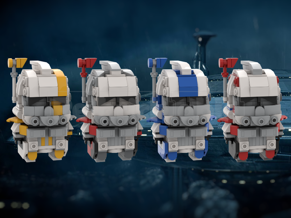 Lego ARC Trooper Brickheadz BUNDLE
