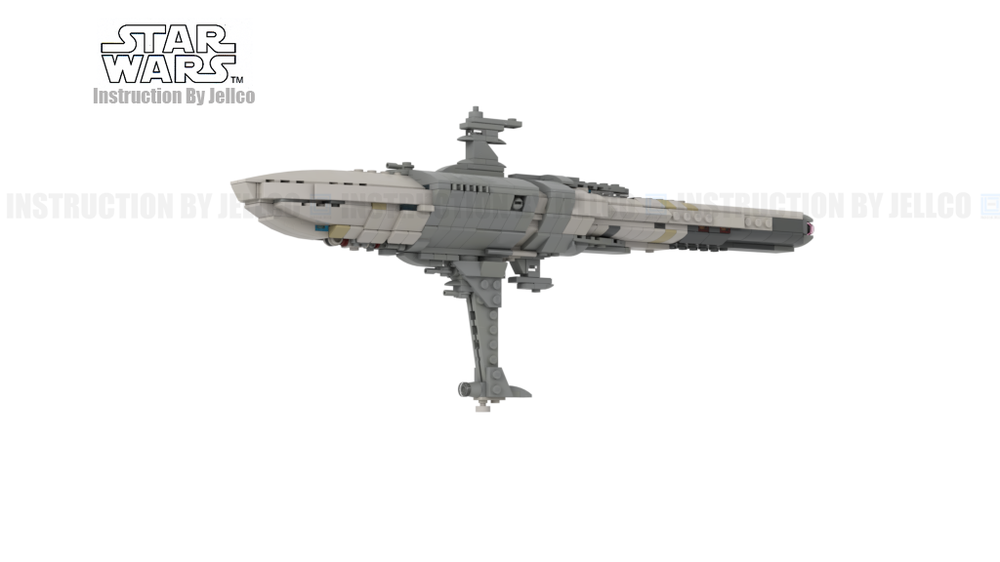 Lego Medium Size MC-75 "profundity" Star Cruiser