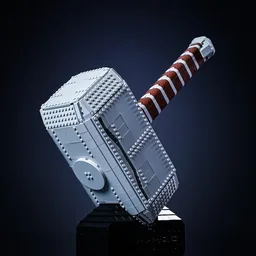 Bricker Builds Mjölnir – Thor's Hammer (Fully Wieldable!)