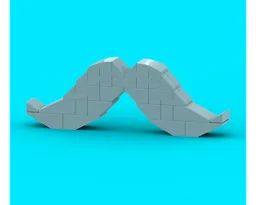 Gray Mustache