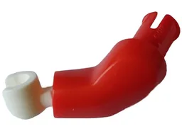Arm Large with Pin, Left with White Hand