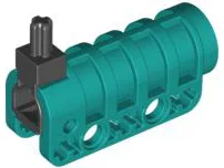 Launcher, Technic Competition Cannon, Round Bottom with Black Ends