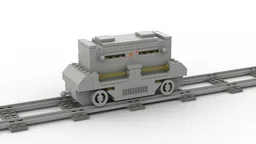 PCS109 Container Freight Wagon