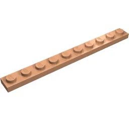 Plate 1 x 10 / Nougat