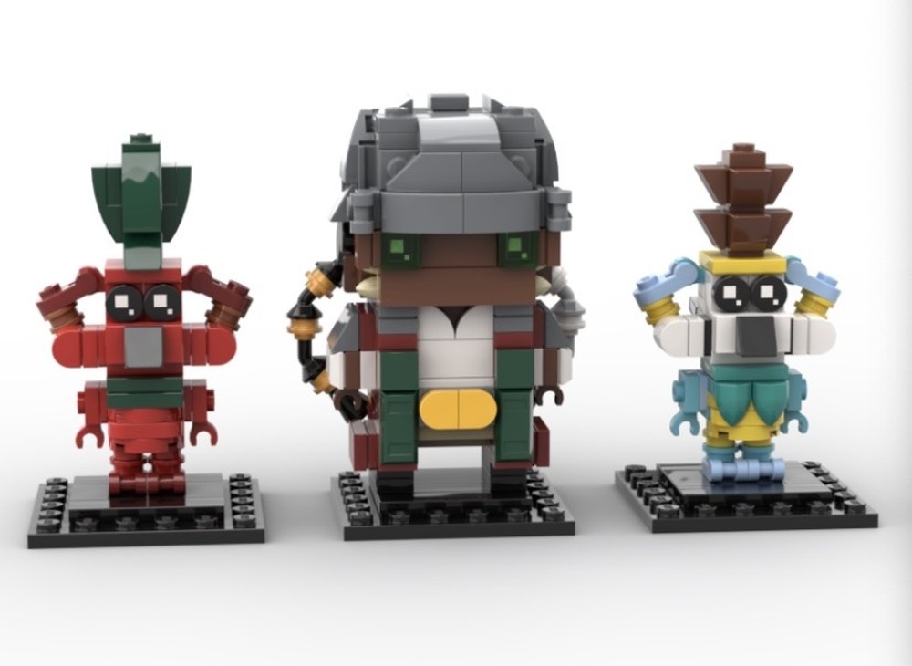 Lego Pirate King Hondo Ohnaka - Pilf Mukmuk - Pikk Mukmuk