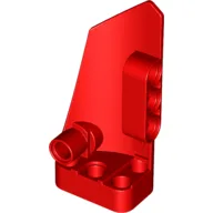 Technic Panel Fairing # 4 Small Smooth Long, Side B / Red