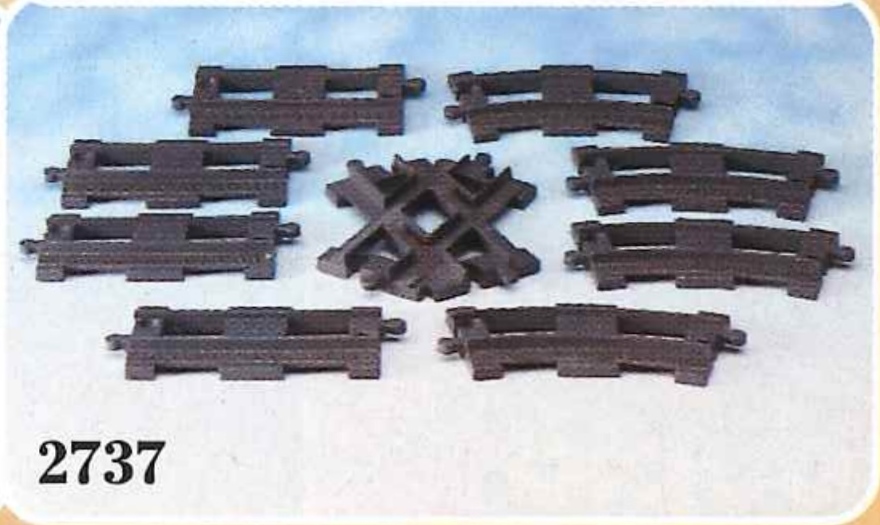 Lego Diamond Crossing and Tracks (Crossing & Rails)