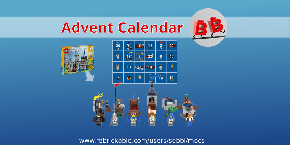 Lego 31168: Castle Advent Calendar