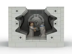 A New Hope - Princess Leia and R2-D2