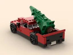 Modded Datsun 620 Christmas edition