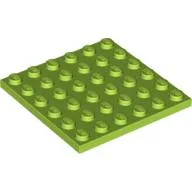 Plate 6 x 6 / Lime