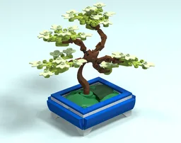 Small posable bonsai