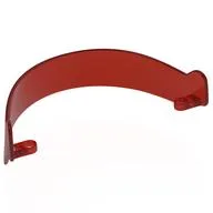 Visor 13 x 9 x 4 / Trans-Red