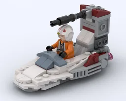Rebel Scout Speeder 75390 Alternate Build