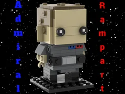 Admiral Rampart Brickheadz