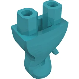 Lower Body, Genie / Medium Azure