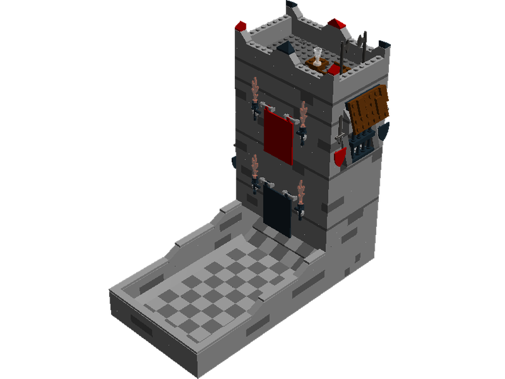 Lego Dice Tower