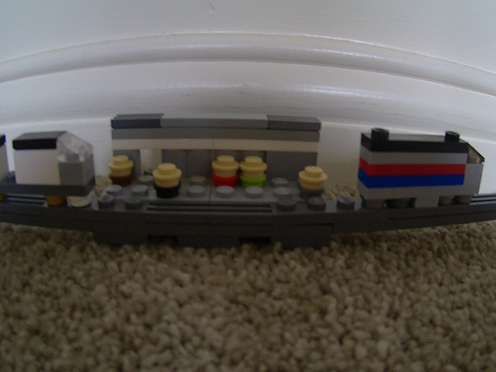 Lego Micro train station
