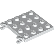 Lego Plate Special 4 x 4 with Clips Horizontal