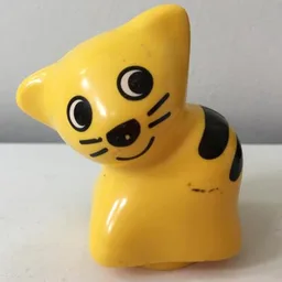 Primo Animal Cat / Tiger Striped / Yellow
