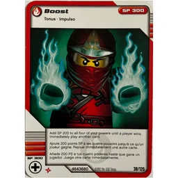 Trading Card, Ninjago Deck #2: 38 - Boost - North American Version / [No Color/Any Color]