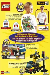1999 Insert - LEGO Direct - US/Canadian with Set 6459 (4126716)