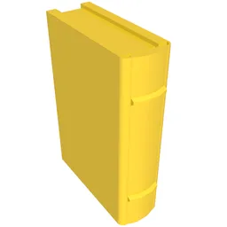 Book 2 x 3 [Plain] / Yellow