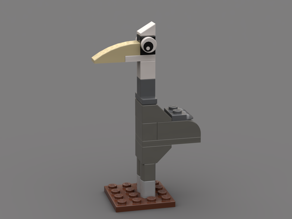 Lego Hooded Crane