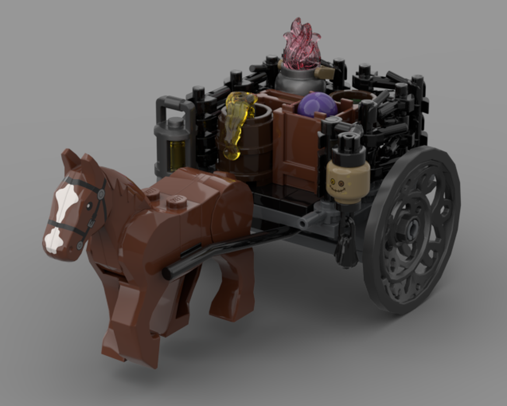 Lego Medieval cart