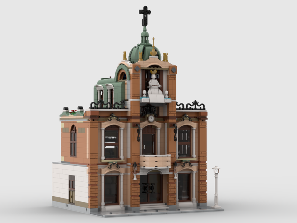 Lego Community Church - Lego 10297 Boutique Hotel Alternate Build