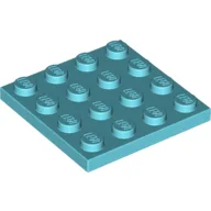 Plate 4 x 4 / Sky Blue
