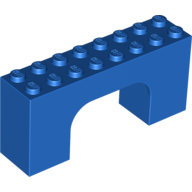 Lego Brick Arch 2 x 8 x 3 / Blue
