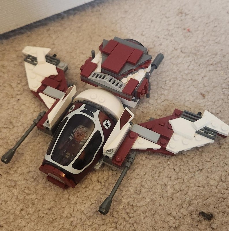 Lego 75401 Starship Alternate Build