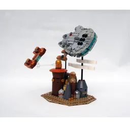 Cloud City Microscale with forced perspective