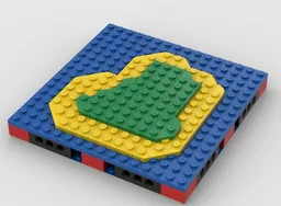 MILS replacement of pirate island baseplate 3867p01