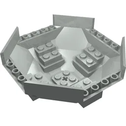 Cockpit 10 x 10 x 4 Octagonal / Light Gray