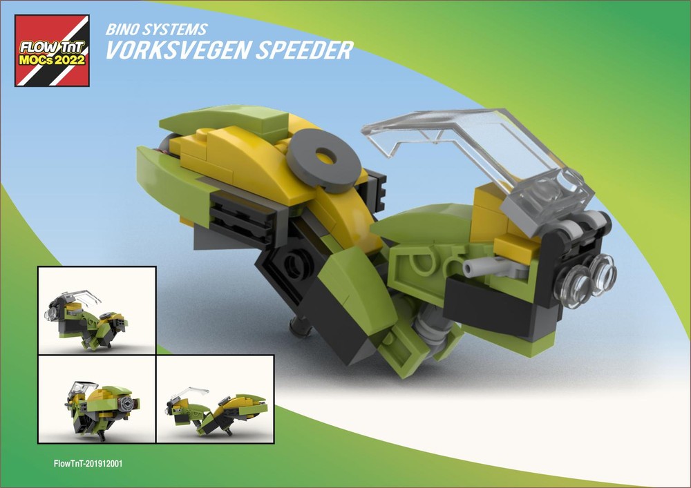 Lego Bino Systems Vorksvegen Speeder