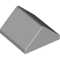 Brick Sloped 45° 2 x 2 Double / Light Bluish Gray