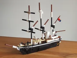 Miniature Endurance ship