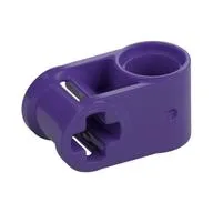 Technic Axle and Pin Connector Perpendicular / Dark Purple