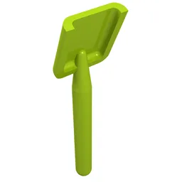 Equipment Shovel [Rounded Handle End] / Lime