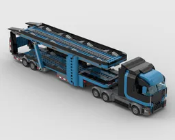 MOD of 60408 Car Transporter for Speed Champions