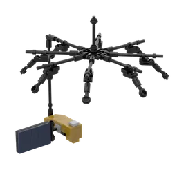 Biomass (1:110 scale - as Saturn V)