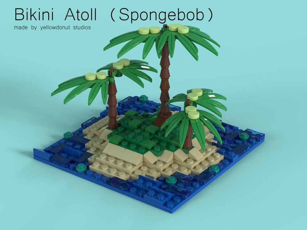Lego Bikini Atoll (Spongebob Squarepants)