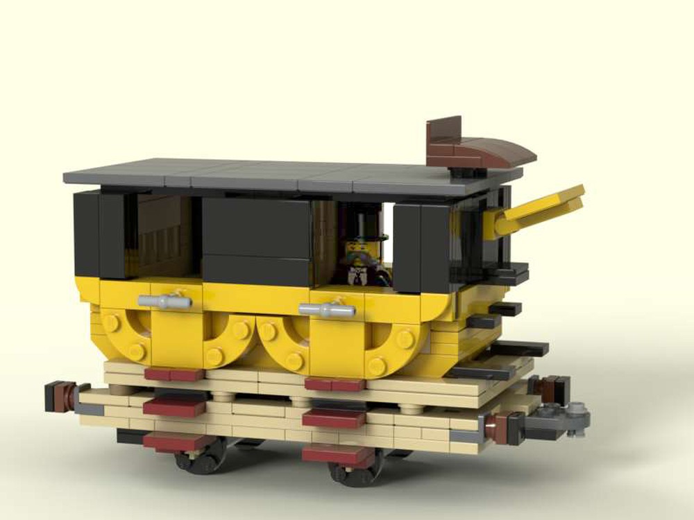 Lego Historic Adler Passenger Car 1st Class