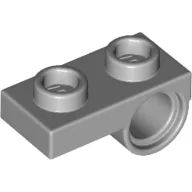 Plate Special 1 x 2 with Pin Hole Underneath / Light Bluish Gray