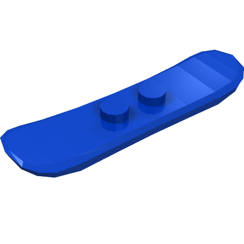 Lego Sports Snowboard Small 2 x 6 with 2 Centered Studs (Jumper)