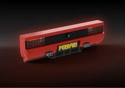 1:4 Testarossa Rear End Display